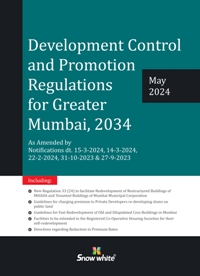 DEVELOPMENT CONTROL AND PROMOTION REGULATIONS FOR GREATER MUMBAI, 2034